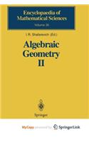 Algebraic Geometry II