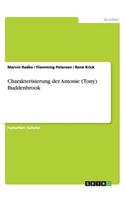 Charakterisierung der Antonie (Tony) Buddenbrook