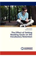 Effect of Setting Reading Goals on the Vocabulary Retention