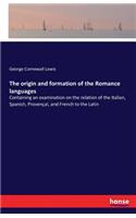 origin and formation of the Romance languages