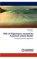 Wilt of Pigeonpea caused by Fusarium udum Butler