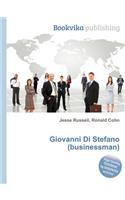 Giovanni Di Stefano (Businessman): (English)