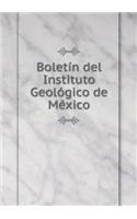 Boletín del Instituto Geológico de México