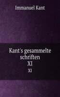 Kant's gesammelte schriften