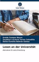 Lesen an der Universität