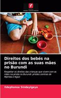 Direitos dos bebés na prisão com as suas mães no Burundi
