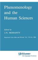Phenomenology and the Human Sciences
