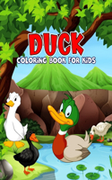 Duck Coloring Book for Kids