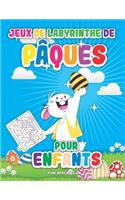 Jeux de labyrinthe de Pâques pour enfants
