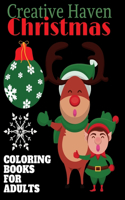creative haven christmas coloring books for adults: (Creative Haven Coloring Books)