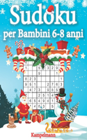 Sudoku per bambini 6-8 anni: 200 Sudoku semplici per bambini - con soluzioni (Edizione natalizia)