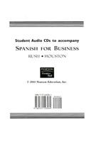 Spanish for Business -- Audio CD