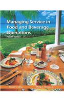 Managing Service in Food and Beverage Operations with Answer Sheet (Ahlei)