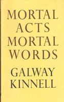 Moral Acts, Moral Words (Cambridge Editions)