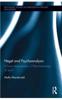 Hegel and Psychoanalysis
