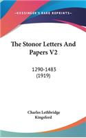 The Stonor Letters And Papers V2: 1290-1483 (1919)(English)
