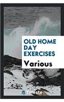 Old Home Day Exercises