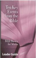 Ten Key Events from the Bible Leader Guides