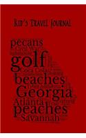 Georgia Kid's Travel Journal