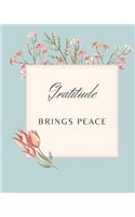 Gratitude Brings Peace