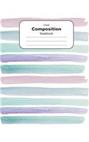 Lines Composition Notebook