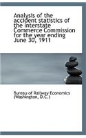 Analysis of the Accident Statistics of the Interstate Commerce Commission for the Year Ending June 3