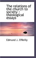 The Relations of the Church to Society