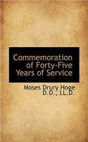 Commemoration of Forty-Five Years of Service
