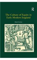 The Culture of Equity in Early Modern England