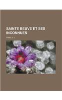Sainte Beuve Et Ses Inconnues