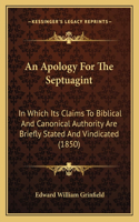 Apology For The Septuagint