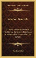 Solution Generale