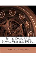 Ships' Data, U.S. Naval Vessels 1914: (English)