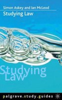 Studying Law (Palgrave Study Guides)