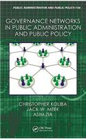 Governance Networks in Public Administration and Public Policy