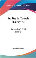 Studies In Church History V4