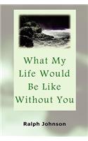 What My Life Would Be Like Without You: (English)