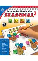 Interactive Notebooks Seasonal, Grade 2