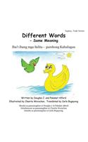 Different Words - Same Meaning Tagalog Trade Version: Tagalog Trade Version