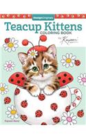 Teacup Kittens Coloring Book: (English)
