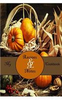 My Cookbook: A Blank Fall Recipes & Notes Cookbook (41)