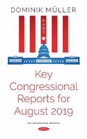 Key Congressional Reports for August 2019