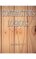 Contractor's Logbook - Large 8.5" x 11"