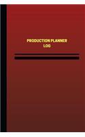 Production Planner Log (Logbook, Journal - 124 pages, 6 x 9 inches)