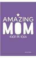Amazing Mom Journal - Star Cover (Purple)