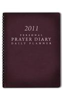 2011 Personal Prayer Diary and Daily Planner (Burgundy)