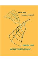 Tables for Active Filter Design: Based on Cauer MCPER Functions