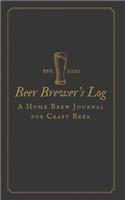Beer Brewer's Log
