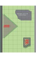 Graph Paper Notebook 8.5 x 11 IN, 21.59 x 27.94 cm