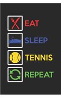Eat Sleep Tennis Repeat